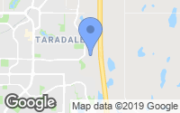 Map of Forest Lawn, AB