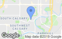 Map of Forest Lawn, AB