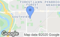 Map of Forest Lawn, AB