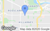 Map of Forest Lawn, AB