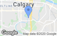 Map of Forest Lawn, AB