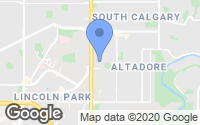 Map of Forest Lawn, AB