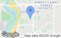 Map of Forest Lawn, AB